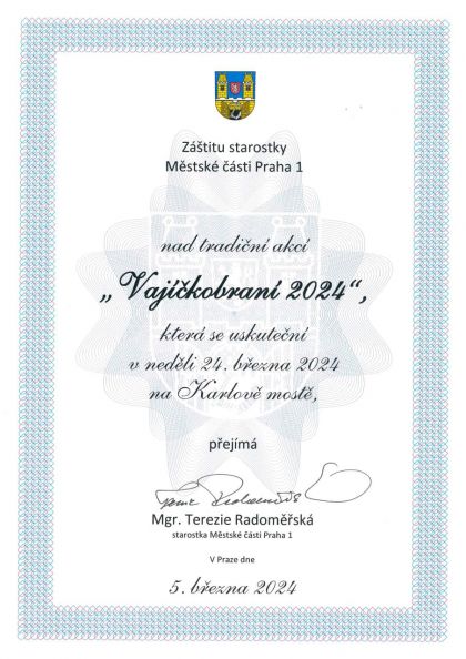 Záštita MČ Praha 1